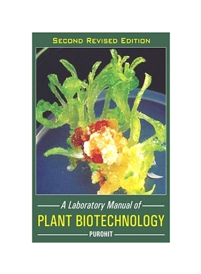 A Laboratory Manual Of Plant Biotechnology paperback english