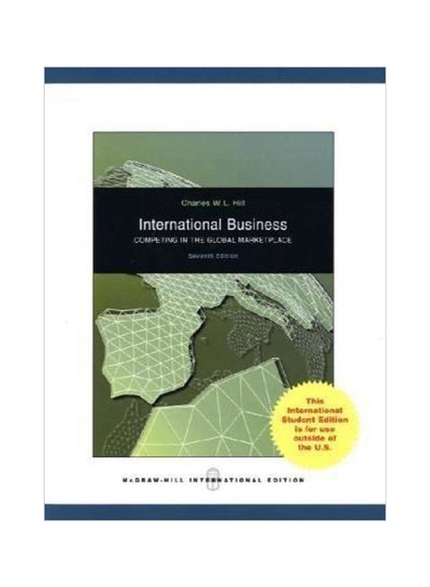 International Business Paperback English by Charles W. L. Hill - 39508.0