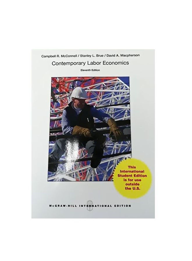 Contemporary Labor Economics Paperback English by McConnell.