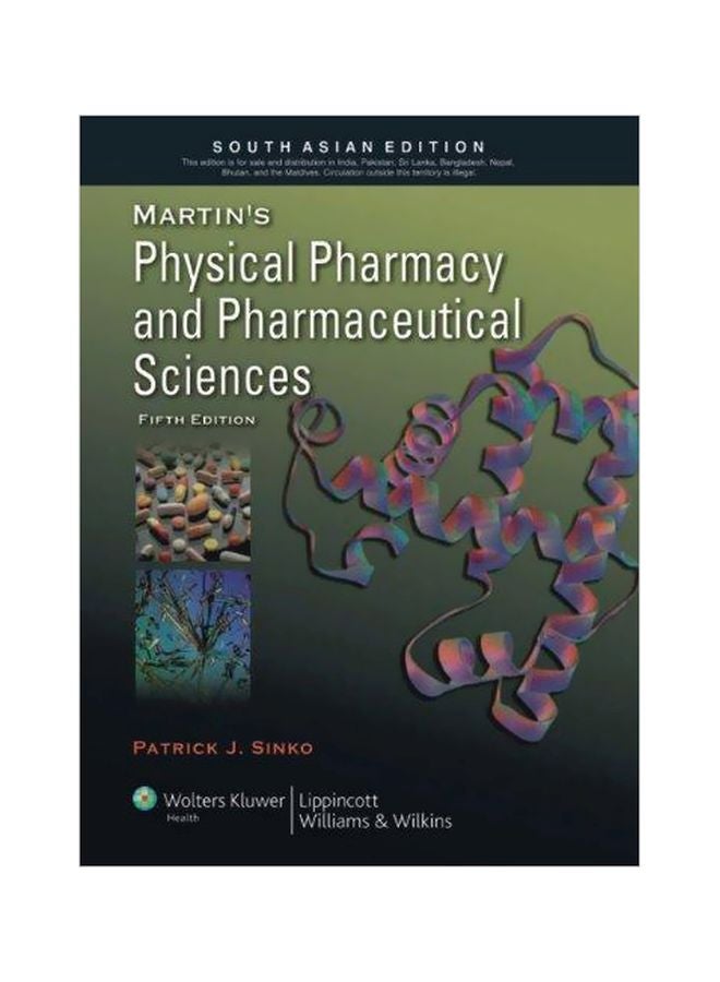 Martins Physical Pharmacy And Parmaceutical Sciences Paperback English by P K Sinko - 2010.0