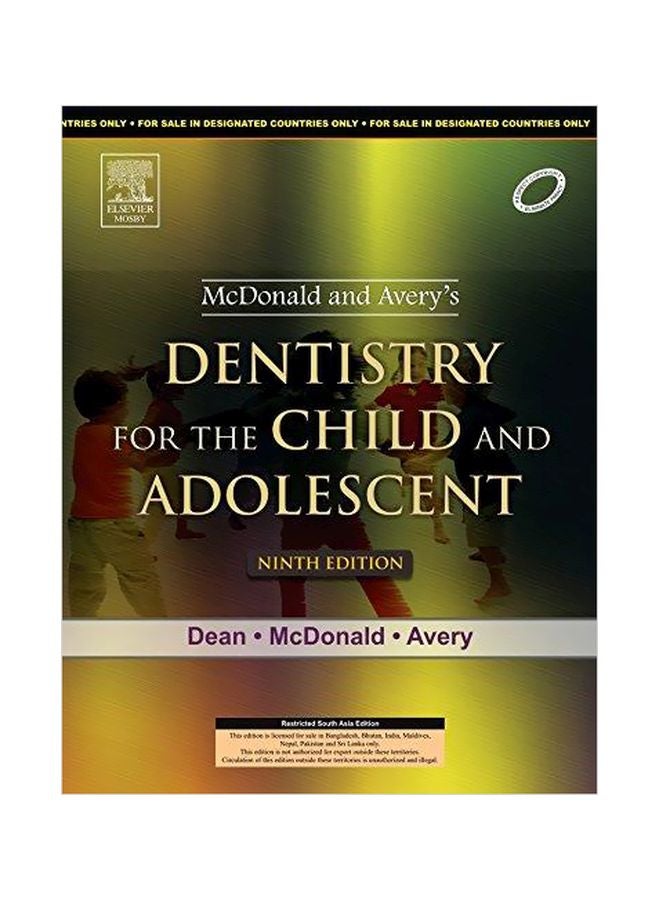 Dentistry For The Child And Adolescent Paperback English by Dean 