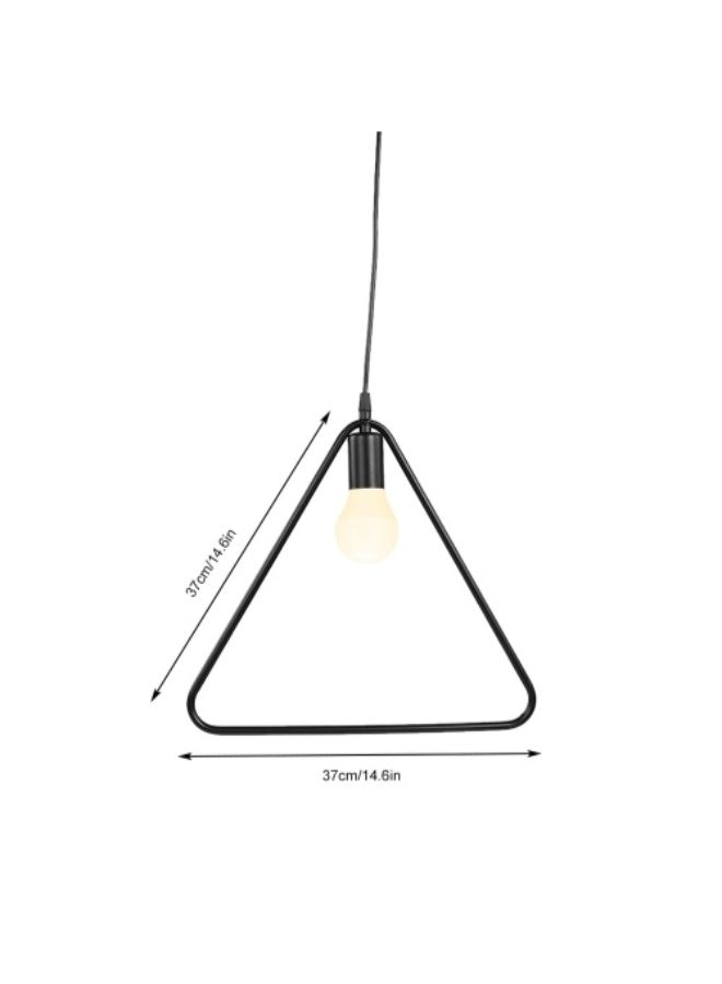 LED Chandelier Pendant Light Black 37centimeter - Image 3