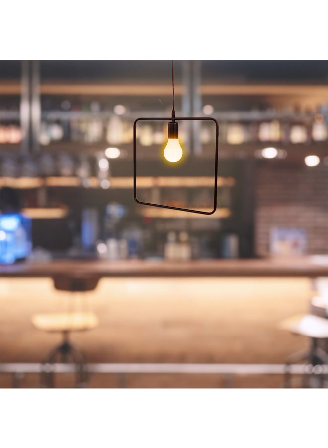 LED Chandelier Pendant Light Black 33cm - Image 3