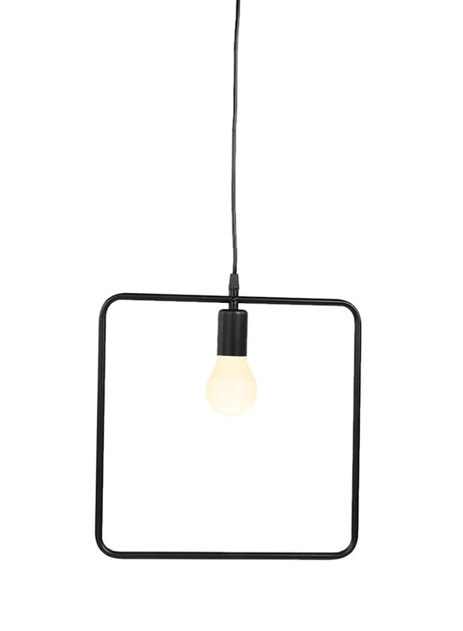 LED Chandelier Pendant Light Black 33cm - Image 1
