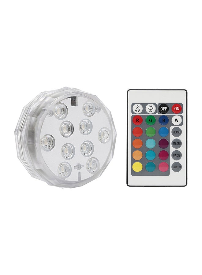Waterproof Underwater LED Light Multicolour 10 x 3 x 10centimeter - Image 1