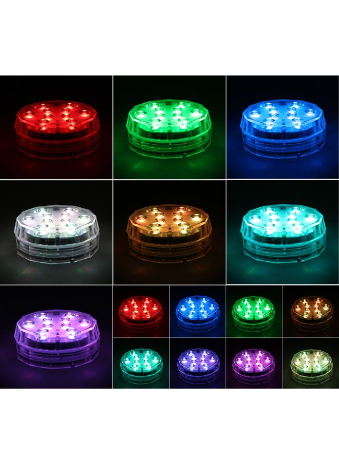 Waterproof Underwater LED Light Multicolour 10 x 3 x 10centimeter - Image 4