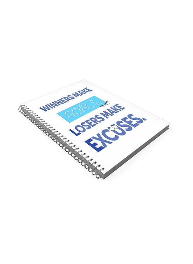 Printer A4 Notebook Multicolor