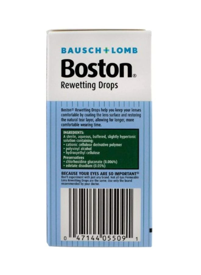 Bausch + Lomb unisex 3-Piece Boston Rewetting Drops  - Image 3