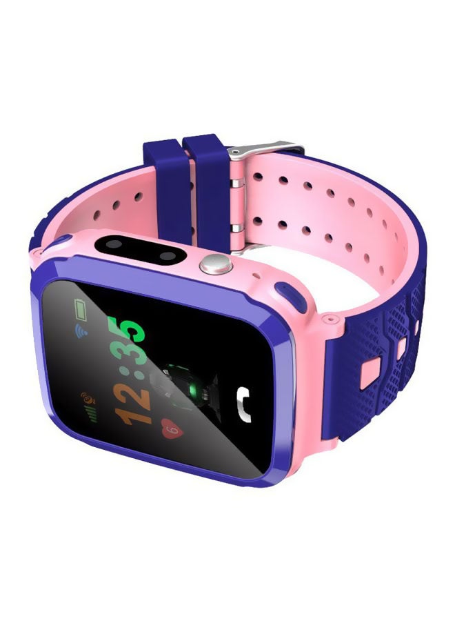 Waterproof GPS Smartwatch With Camera Blue/Pink
