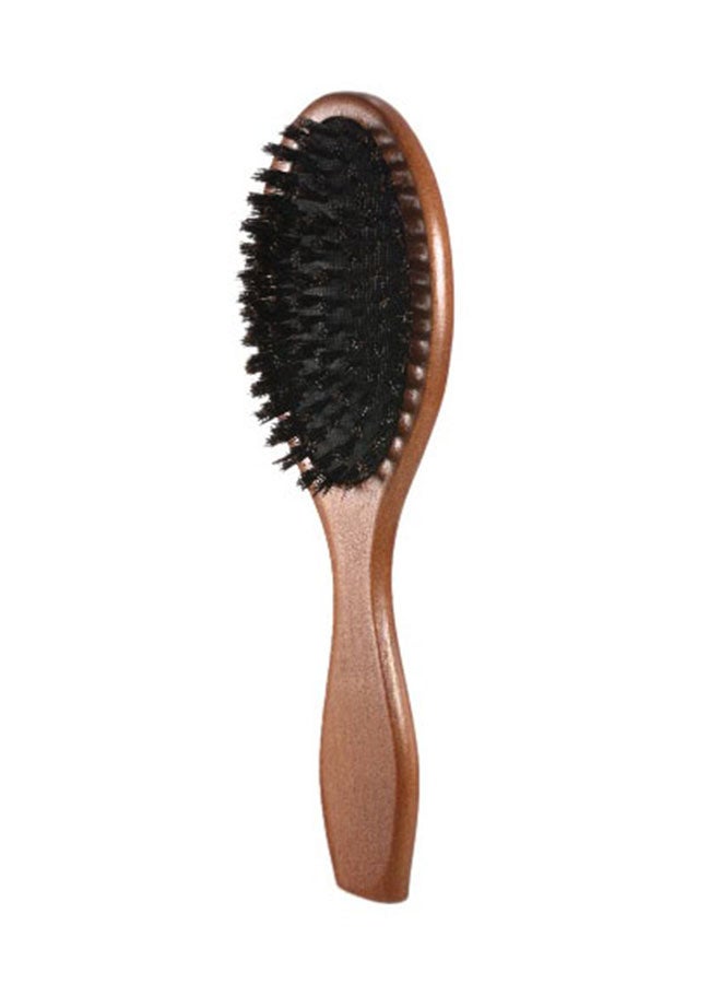 Wooden Hair Brush Brown/Black 22 x 6.5cm
