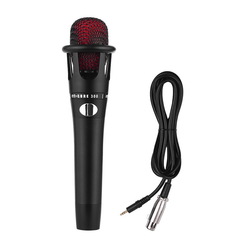 Handheld Wired Condenser Microphone I4574BR Black/Red  - Image 1