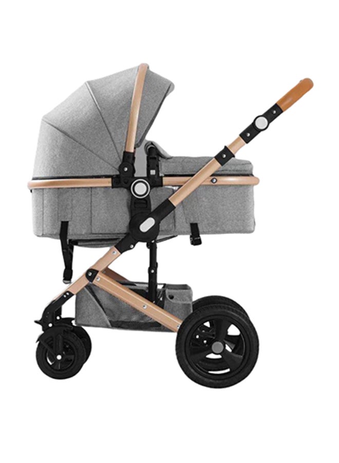 belecoo 3-In-1  Belecoo Baby Stroller Classic Pram  - Image 1
