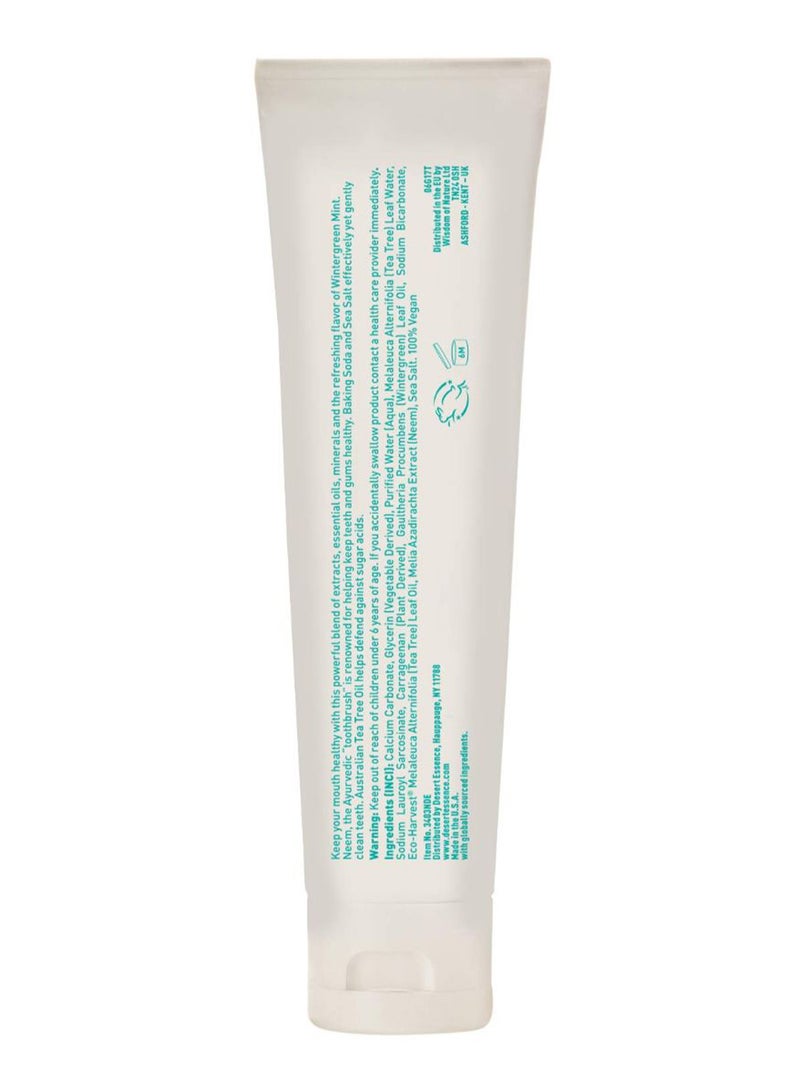 مجموعة معجون أسنان بخلاصة زيت شجرة الشاي والنيم من قطعتين - Image 2