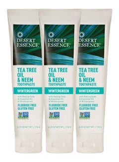 3-Piece Tea Tree Oil And Neem Toothpaste Set - v1574688193/N32259562A_1