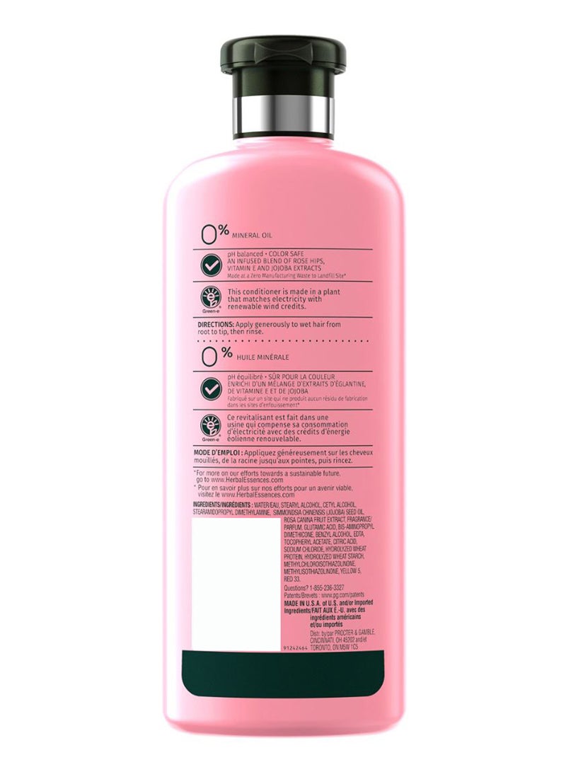 Herbal Essences Smooth Lisse Rose Hips Revitalisant Conditioner 400ml - Image 2