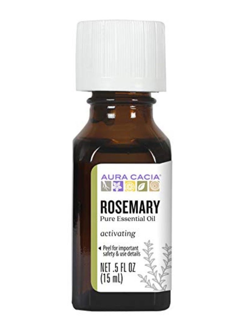 Aura Cacia Rosemary Essential Oil 15ml 