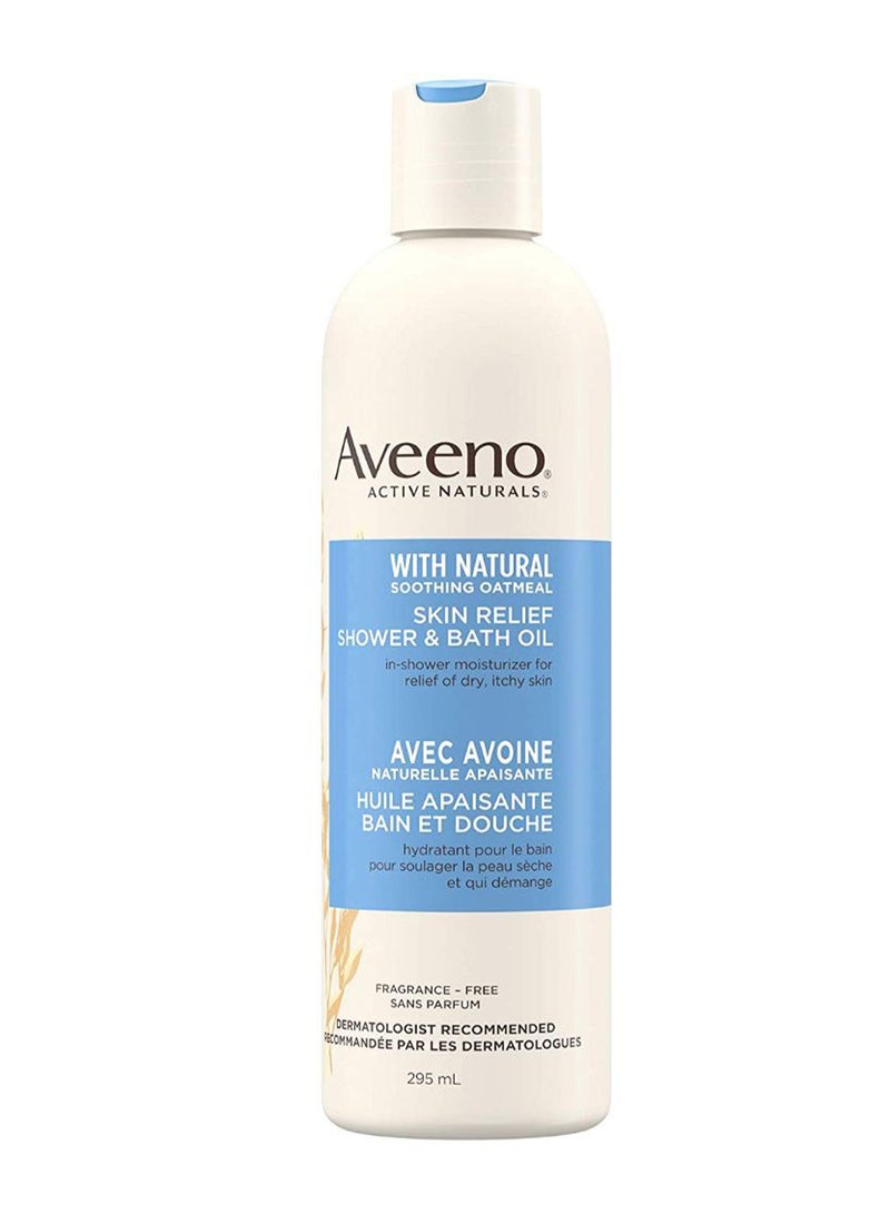 Aveeno Skin Relief Shower And Bath Oil - Image 1