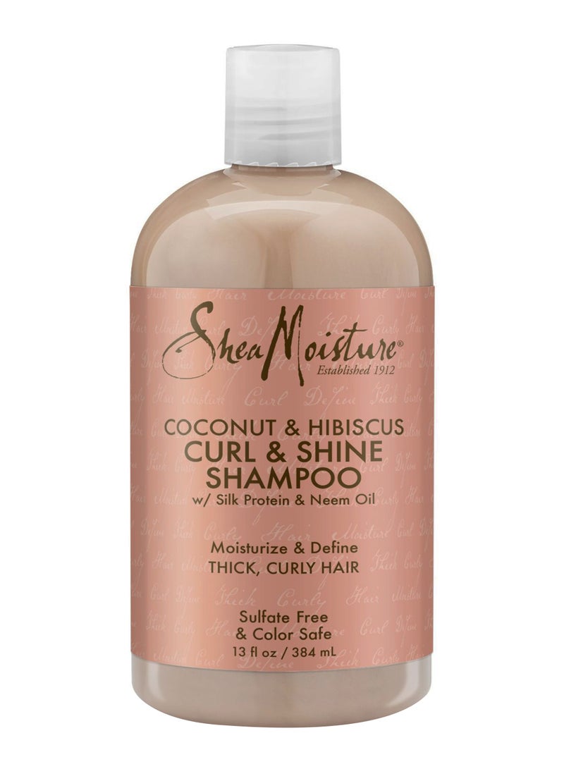 SheaMoisture - 2-Piece Coconut Hibiscus Curl And Shine Shampoo Set - Image 1