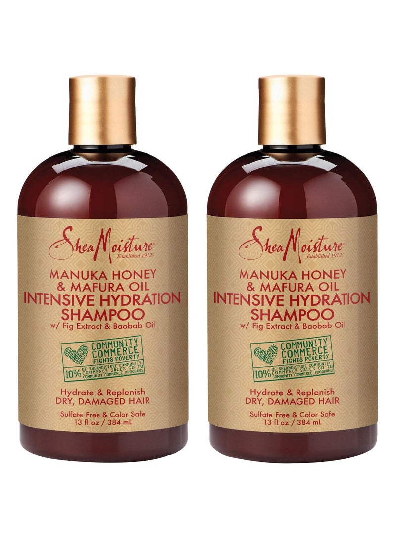 SheaMoisture 2-Piece Honey And Mafura Oil Intensive Hydration Shampoo Set  - Image 1