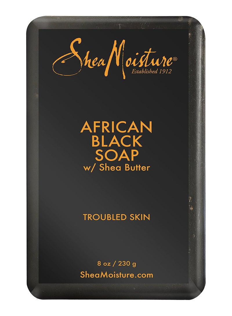 شيامويستر مجموعة صابون أسود أفريقي بزبدة الشيا مكونة من قطعتين 2 x 230جرام - Image 2