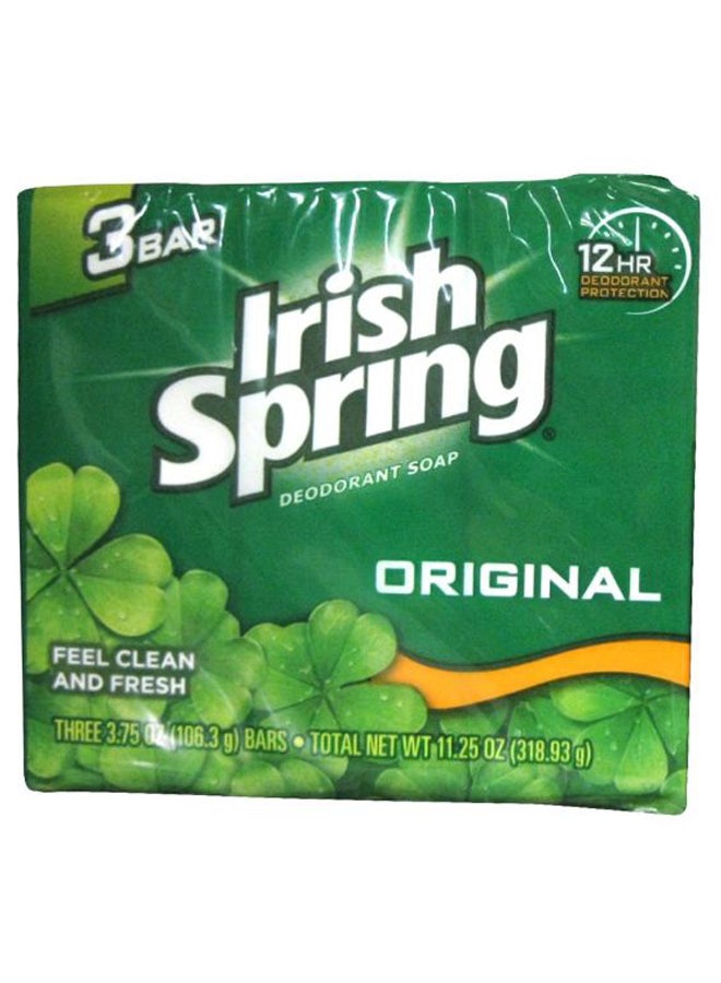 Irish Spring - 3-Piece Feel Clean And Fresh Deodorant Soap Set - Image 1