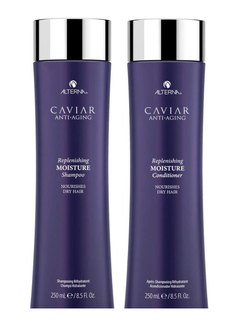 ألترنا مجموعة شامبو وبلسم مرطب بالكافيار مقاوم لعلامات التقدم في السن من قطعتين