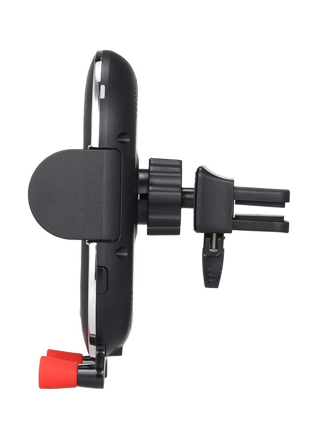 كيه كيه مون شاحن سريع لاسلكي QI أسود - Image 3