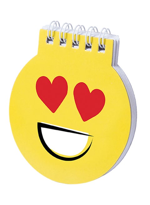 Emoji Design Notepad Yellow