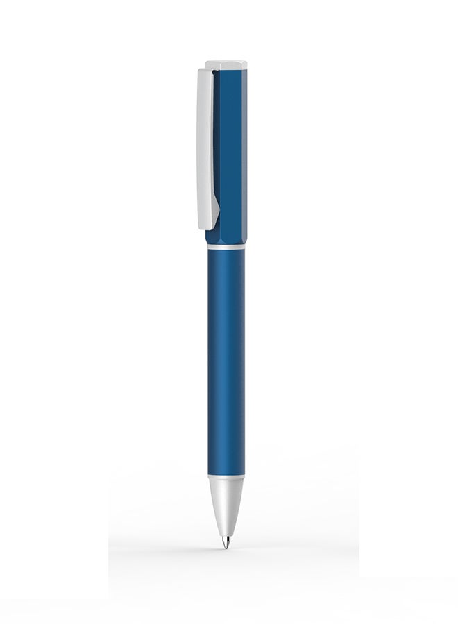 Ball Point Pen Blue/Silver - Image 2