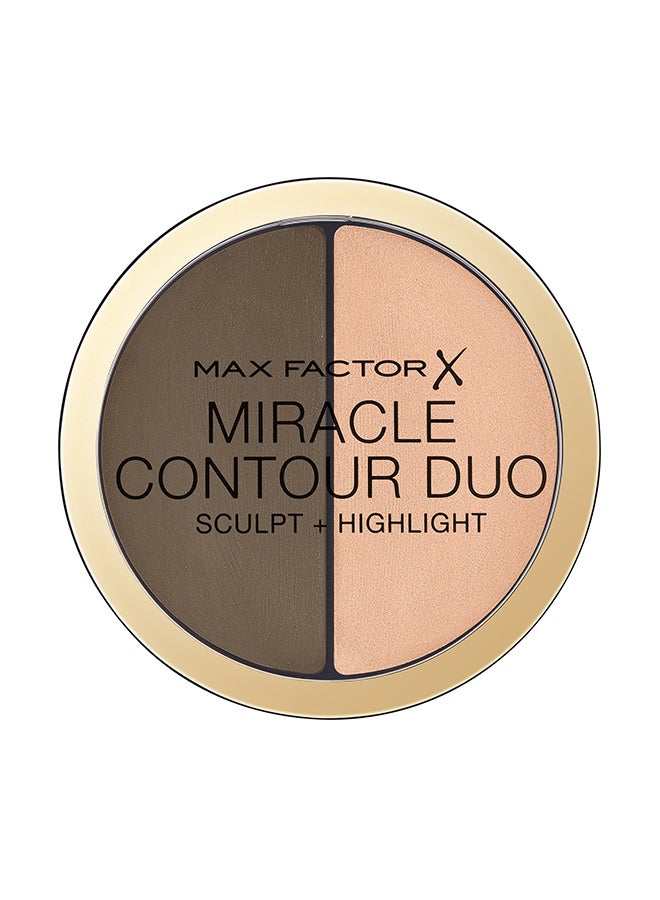 Max Factor - Max Factor Miracle Contour Duo, Shade, Medium/Deep, 11 g Medium/Deep - Image 1