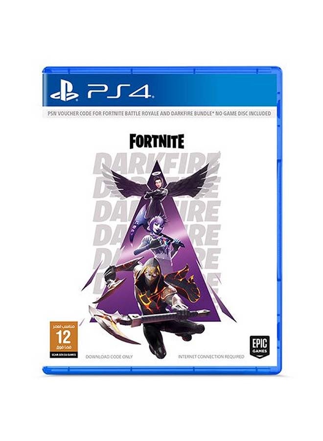 إبيك جيمز لعبة "Fortnite DarkFire Bundle" - لغة عربية/إنجليزية (إصدار السعودية) - مغامرة - بلاي ستيشن 4 (PS4) - Image 1