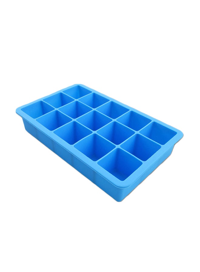 14 Grids Ice Cube Tray Blue 19 x 3.50 x 12centimeter - Image 1