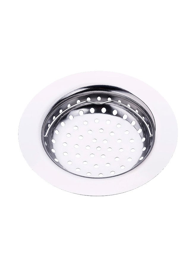 Kitchen Sink Strainer Silver 12 x 2.50 x 12cm - Image 1