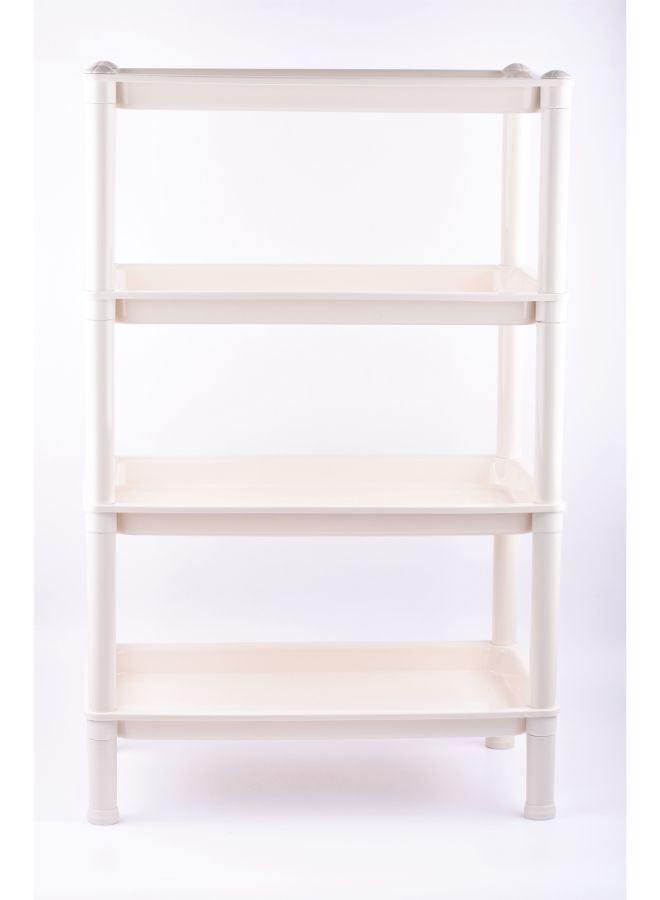 Home Concept 4-Tier Multi functional Kitchen Storage Rack White 30 x 45 x 70cm - Image 2