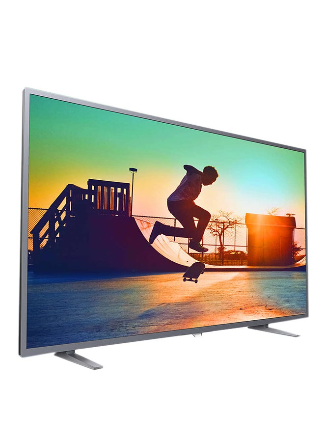Philips - 65-Inch 4K Ultra Slim UHD Smart Ambilight LED TV 65PUT6703/56 Grey - Image 1