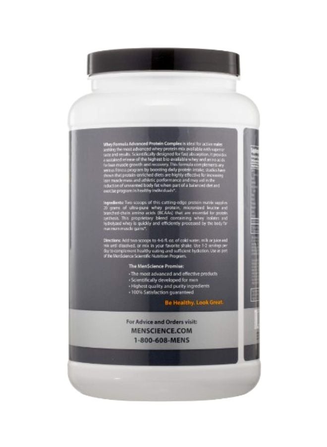 MenScience Androceuticals - Whey Formula Advanced Protein Complex - Vanilla Flavored - Image 1