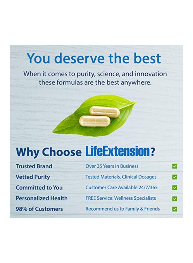 Life Extension Mix With Extra Niacin Dietary Supplement - 240 Tablets - Image 4