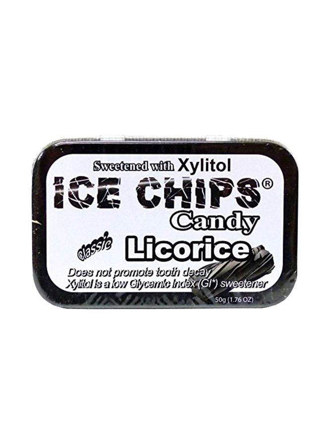 ICE CHIPS Candy - Xylitol Licorice Candy - Image 1