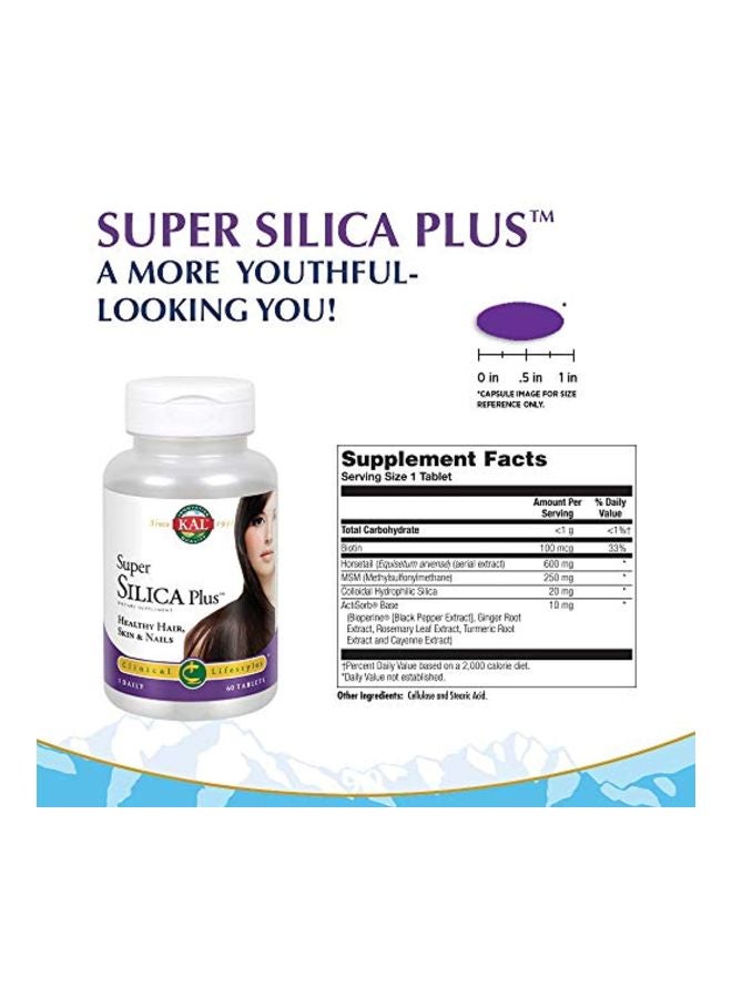 KAL - Super Silica Plus - 60 Tablets - Image 1