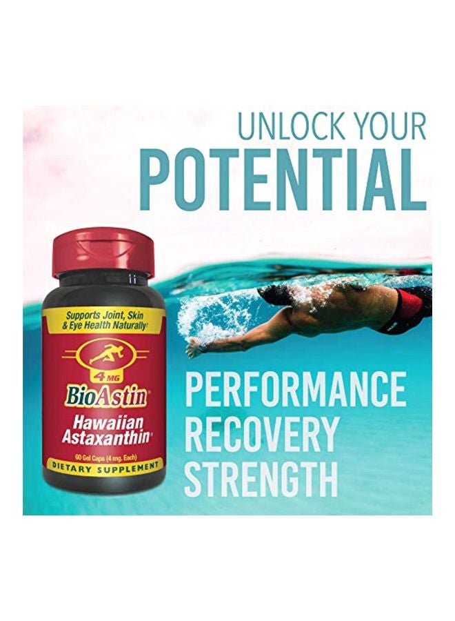 Nutrex Hawaii - Hawaiian Astaxanthin Dietary Suppliment - 60 Capsules - Image 1
