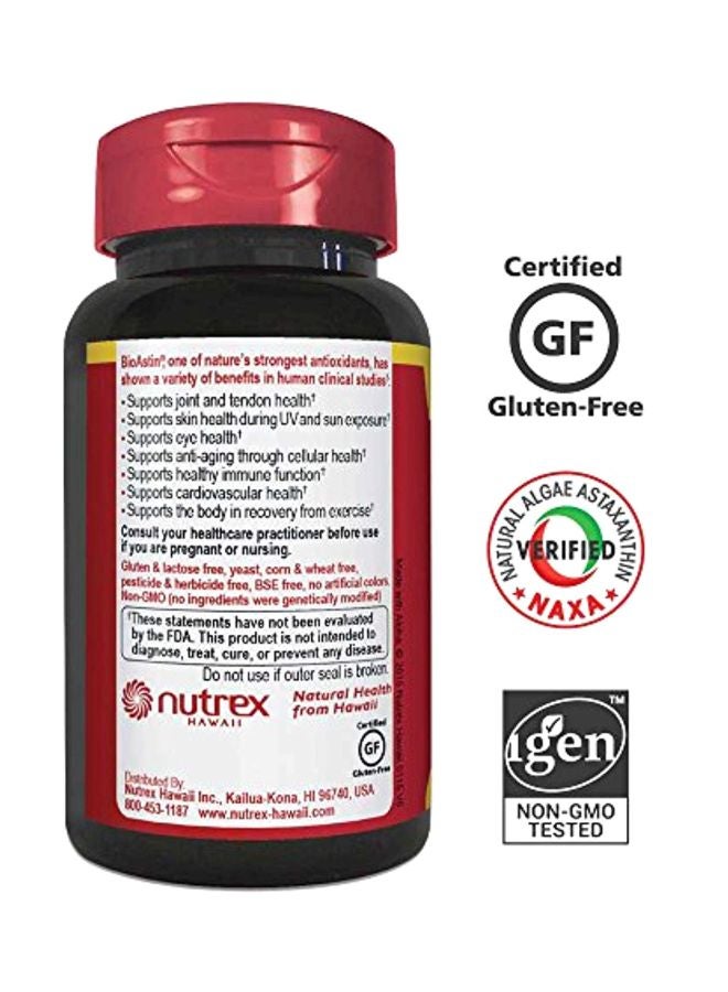 Nutrex Hawaii - Hawaiian Astaxanthin Dietary Suppliment - 60 Capsules - Image 1