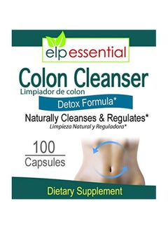 Colon Cleanser Detox Formula Dietary Supplement - 100 Capsules - v1574757992/N32269240A_2