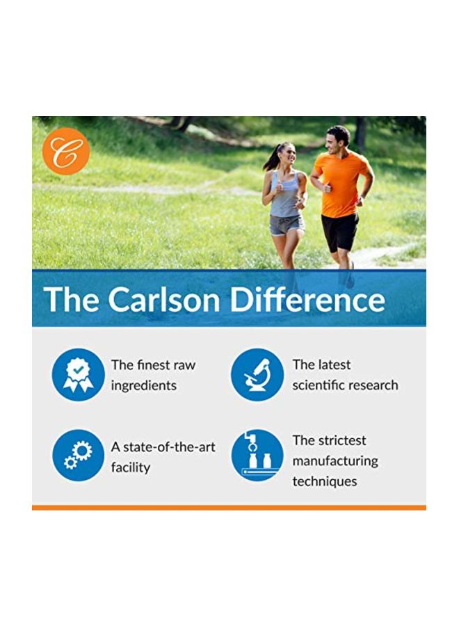 كارلسون لابورتوريز مكمل غذائي توكومين سوبرابيو - 120 كبسولة هلامية - Image 5