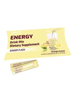 Energy Drink Mix Dietary Supplement - Ginger Flash