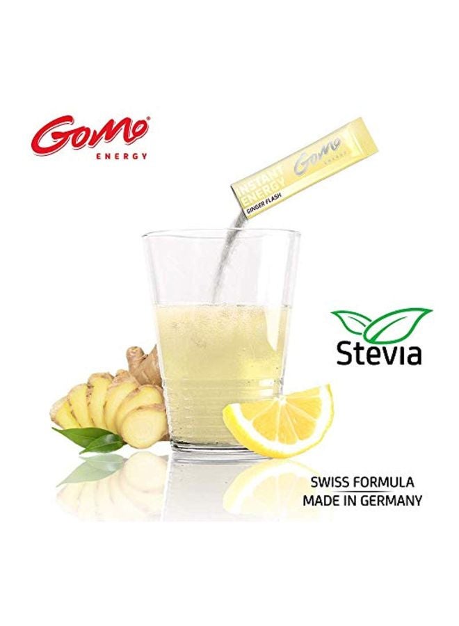 GoMo - Energy Drink Mix Dietary Supplement - Ginger Flash - Image 1