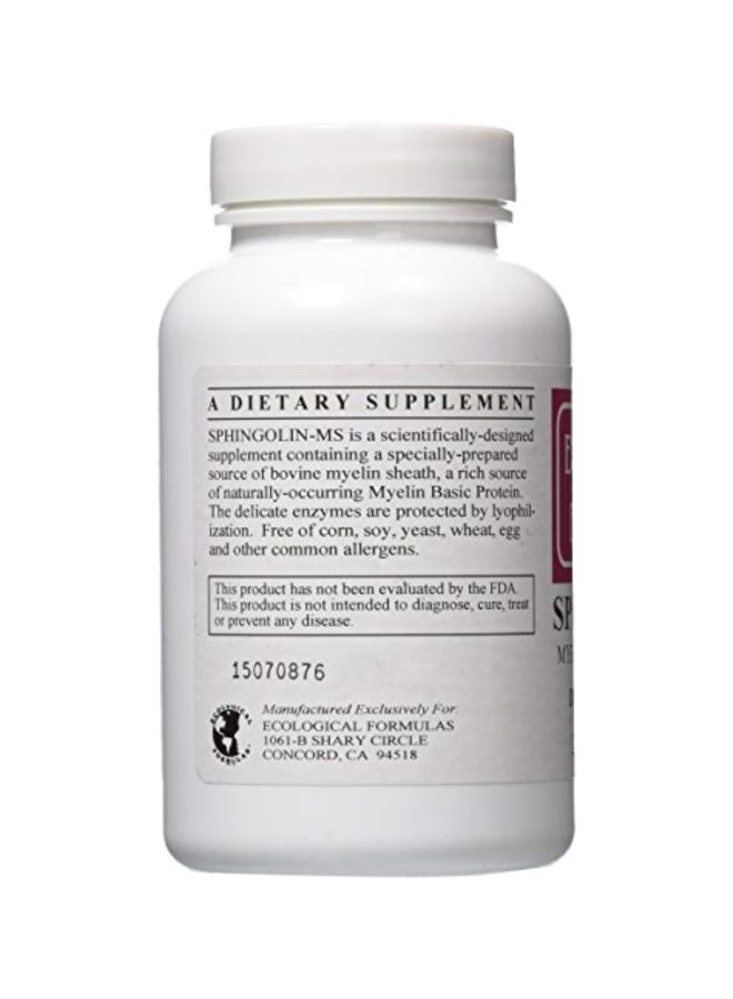 Cardiovascular Research - Sphingolin Myelin Basic Protein Dietary Supplement - 240 Capsules - Image 1