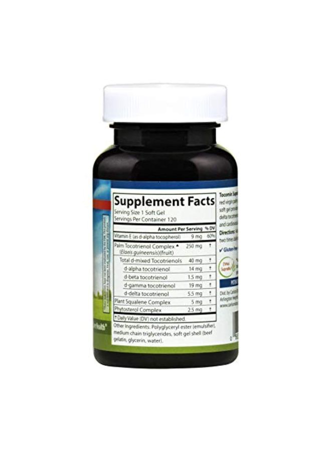 كارلسون لابورتوريز مكمل غذائي توكومين سوبرابيو - 120 كبسولة هلامية - Image 2