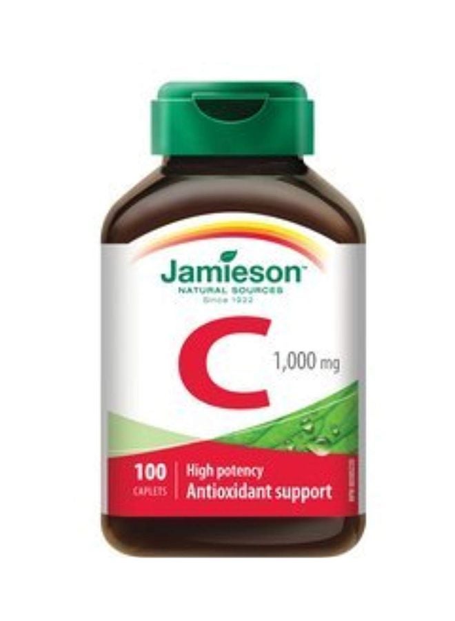 Vitamin C 1,000mg Antioxidant Support - 100 Capsules