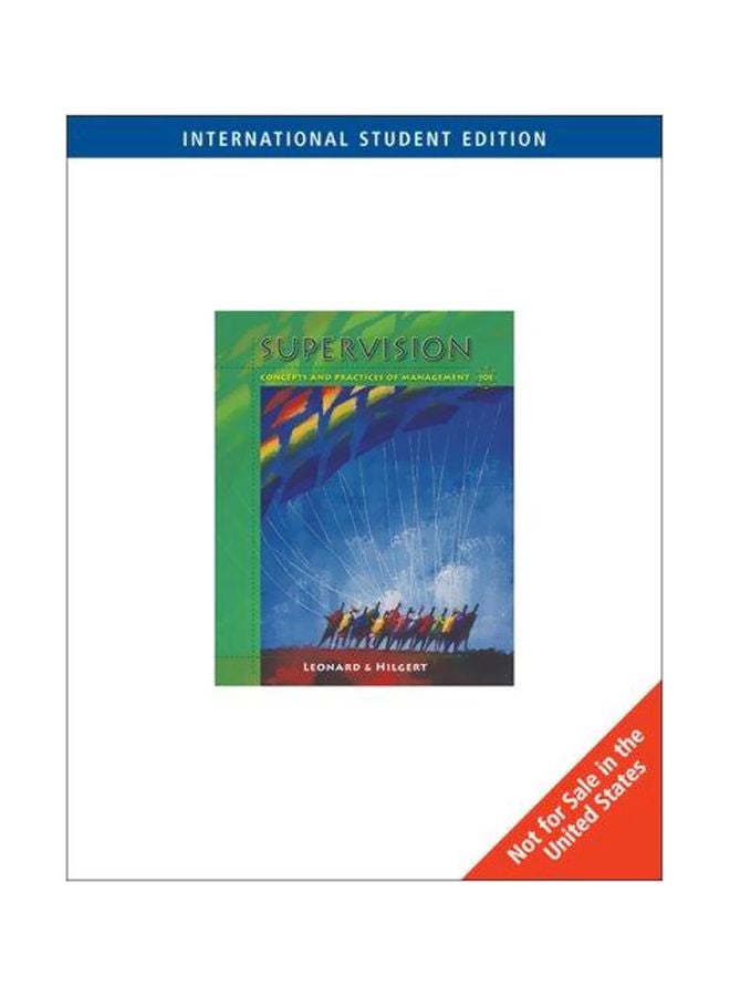 Supervision: Concepts And Practices Of Management Paperback English by Jr. Edwin Leonard - 01 January 1980 