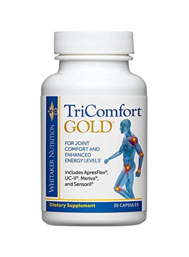 Dr. Whitaker TriComfort Gold Dietary Supplement - 30 Capsules - Image 1